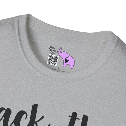 Back The Blue (Badge) Adult T-shirt