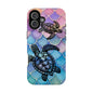 Sea Turtle Silhouette MagSafe® Compatible Tough Case for iPhone