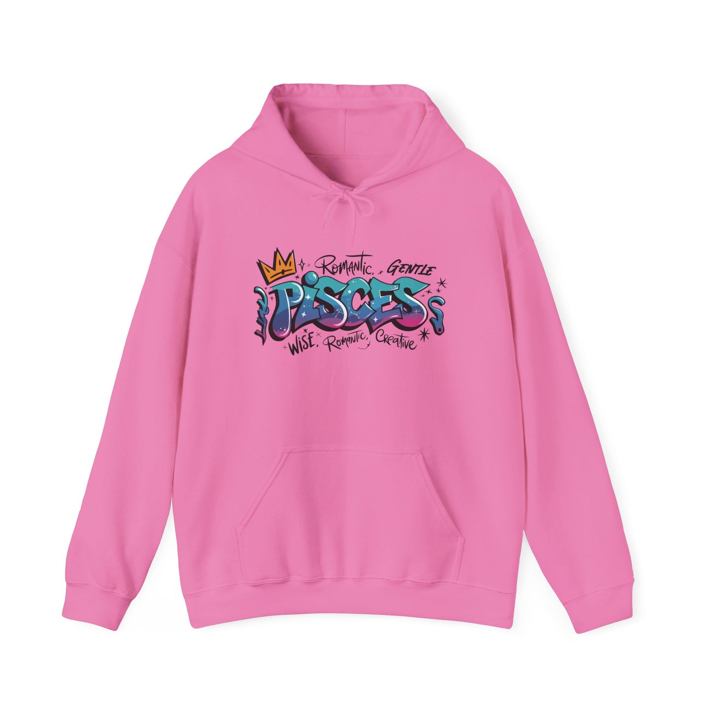 Pisces Street Art Heavy Blend™ Hooded Sweatshirt