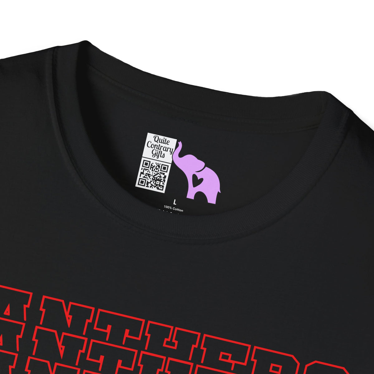 Panthers (Stacked) Adult T-shirt