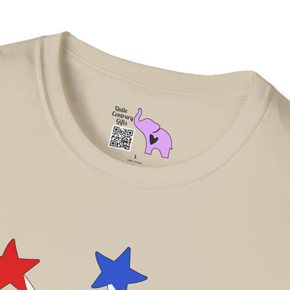 Freedom Rocks Peace Sign Adult T-shirt