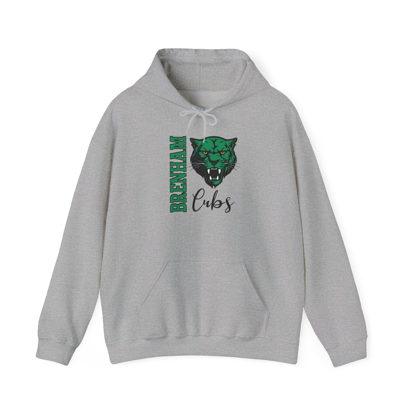 Brenham Vertical Fury Adult Heavy Blend™ Hooded Sweatshirt