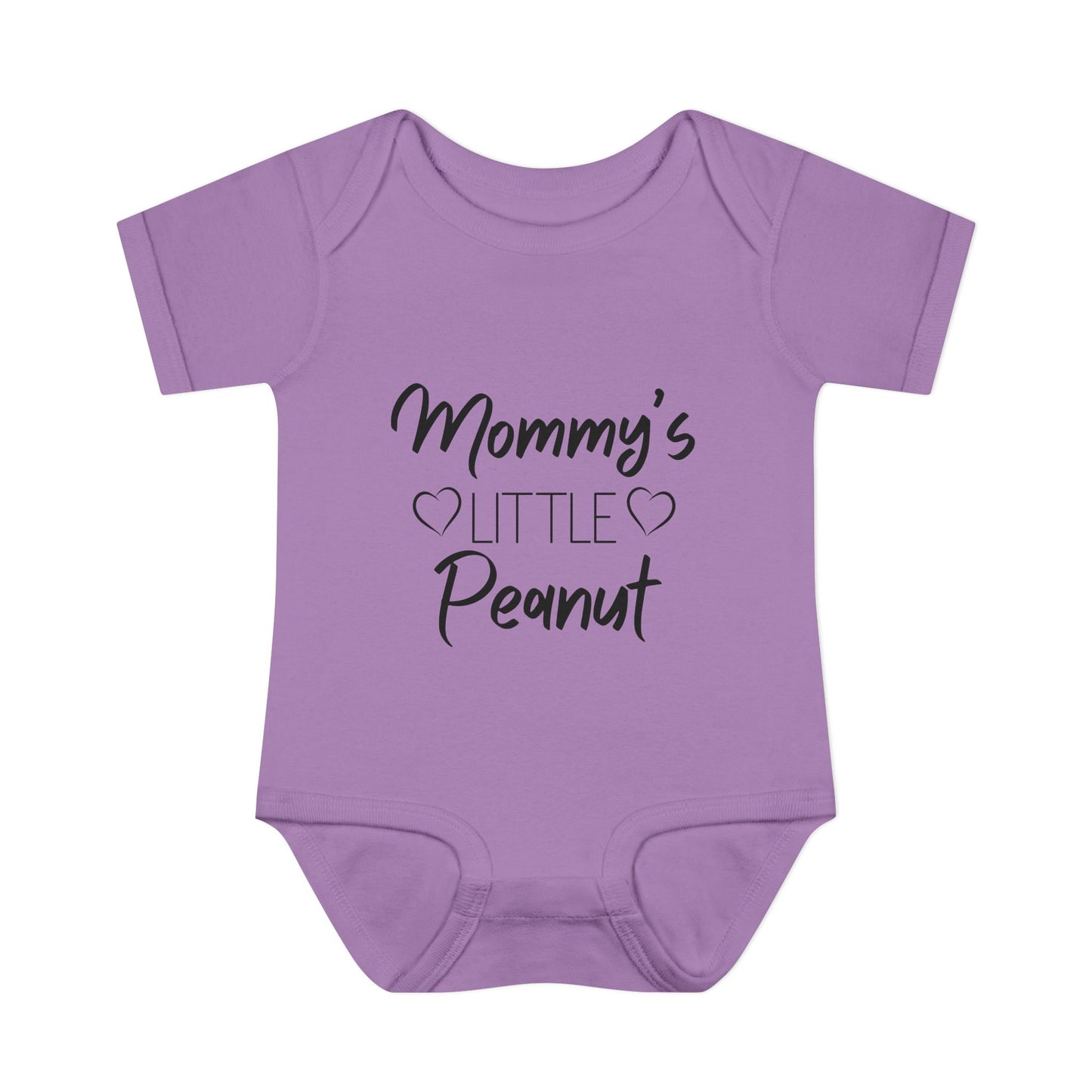 Mommy's Little Peanut Infant Baby Rib Bodysuit