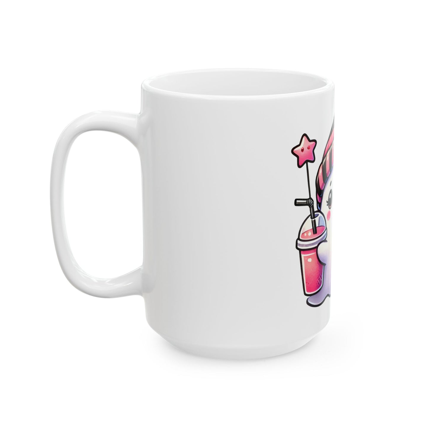 Ghost Ceramic Mug, (11oz, 15oz)