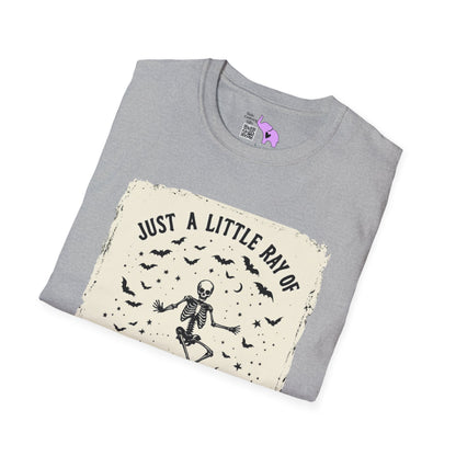 Just A Little Ray of Pitch Black Adult T-shirt