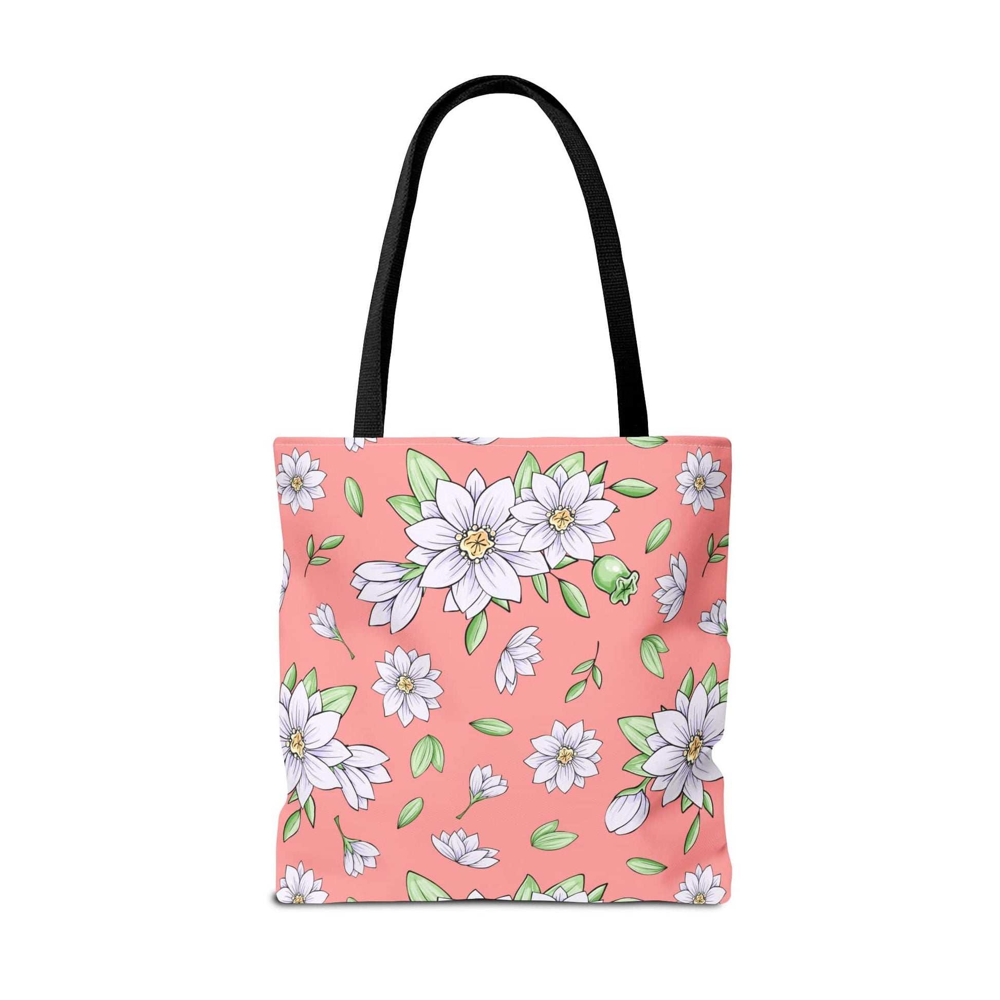 Jasmine Blush Garden Canvas Tote Bag