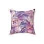 Ethereal Bloomscape Throw Pillow