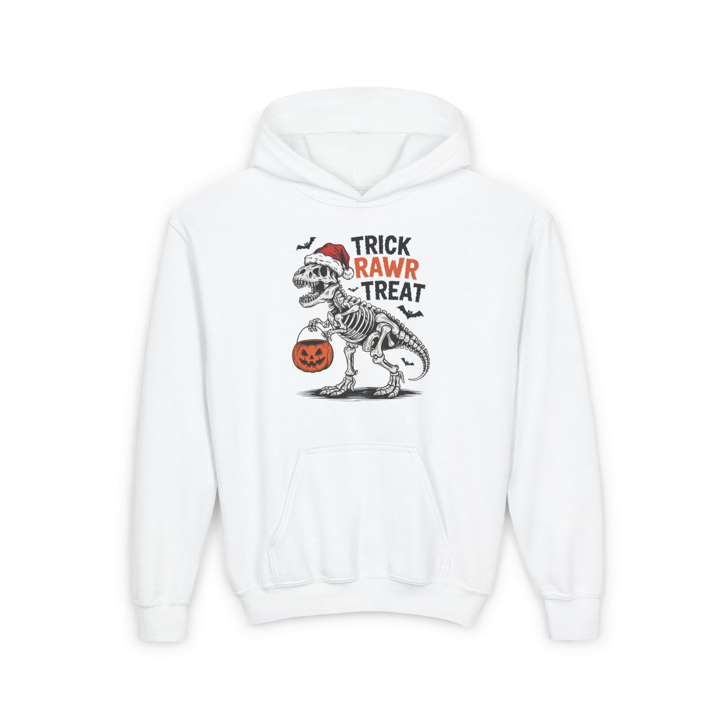 Trick Rawr Treat Youth Heavy Blend Hoodie