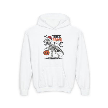 Trick Rawr Treat Youth Heavy Blend Hoodie