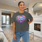 Heart in Blocks Women's Boxy Tee