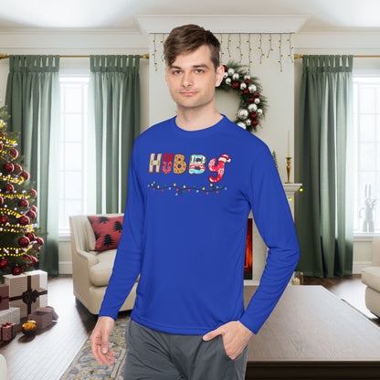 Christmas Hubby Adult Long Sleeve Tee