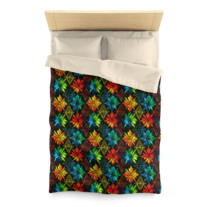 Celebration Mosaic Microfiber Duvet Cover