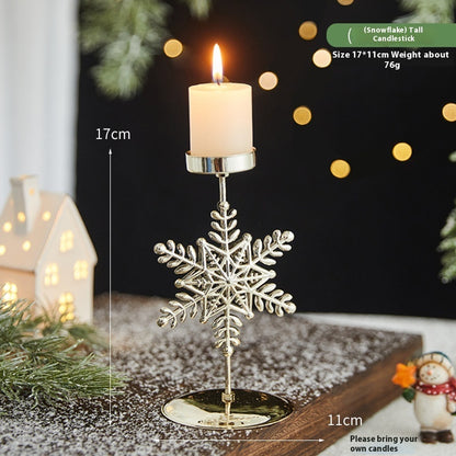 Christmas Metal Candle Stands
