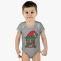 I'm The Happy Elf Infant Baby Rib Bodysuit