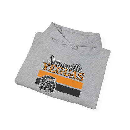 Somerville Yeguas w/Mascot Adult Heavy Blend™ Hooded Sweatshirt
