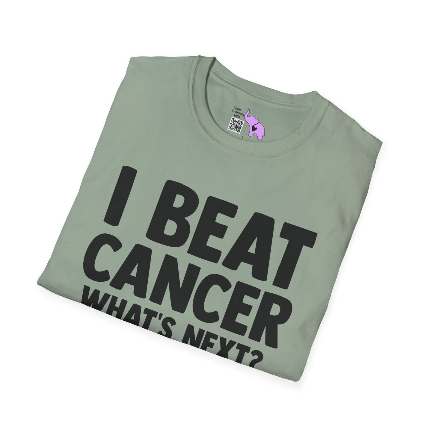 I Beat Cancer What's Next? Adult T-shirt