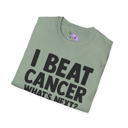 I Beat Cancer What's Next? Adult T-shirt
