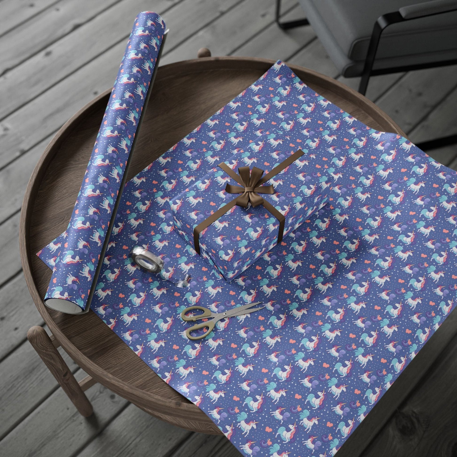 Dreamy Unicorn Sky Wrapping Paper