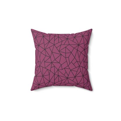 Fragmented Beauty Throw Pillow