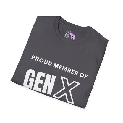 GenX All Attitude No Cares T-shirt