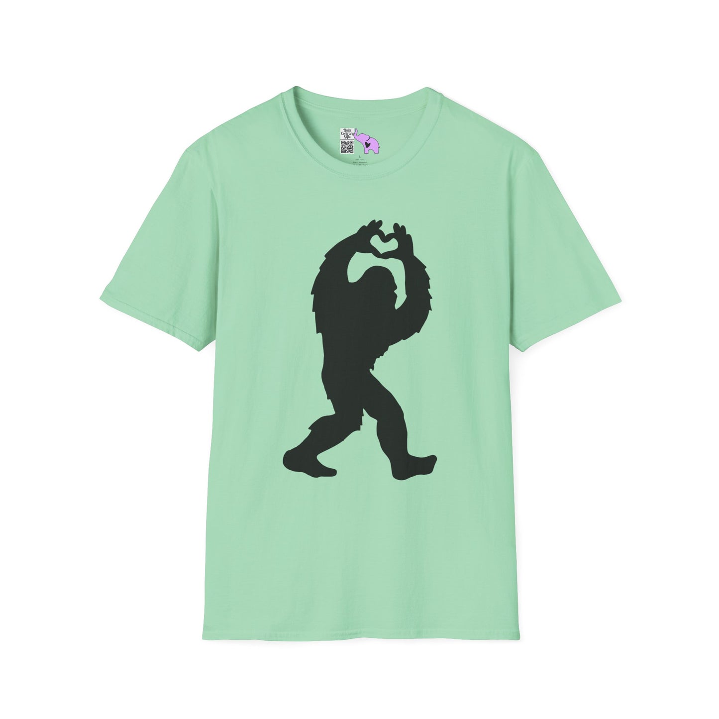 Bigfoot Loves You Adult T-shirt