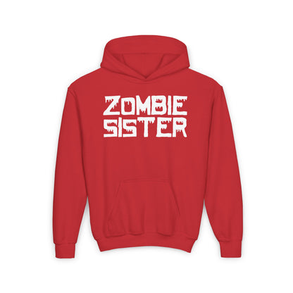 ""Zombie Sister Youth Heavy Blend Hoodie