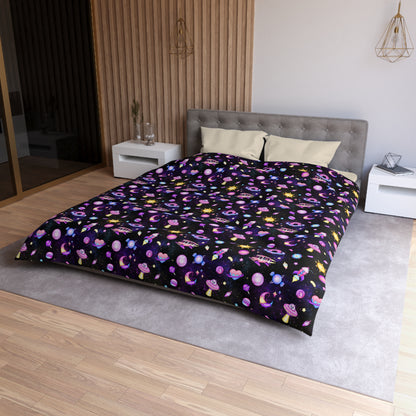 Cosmic Recess Microfiber Duvet Cover