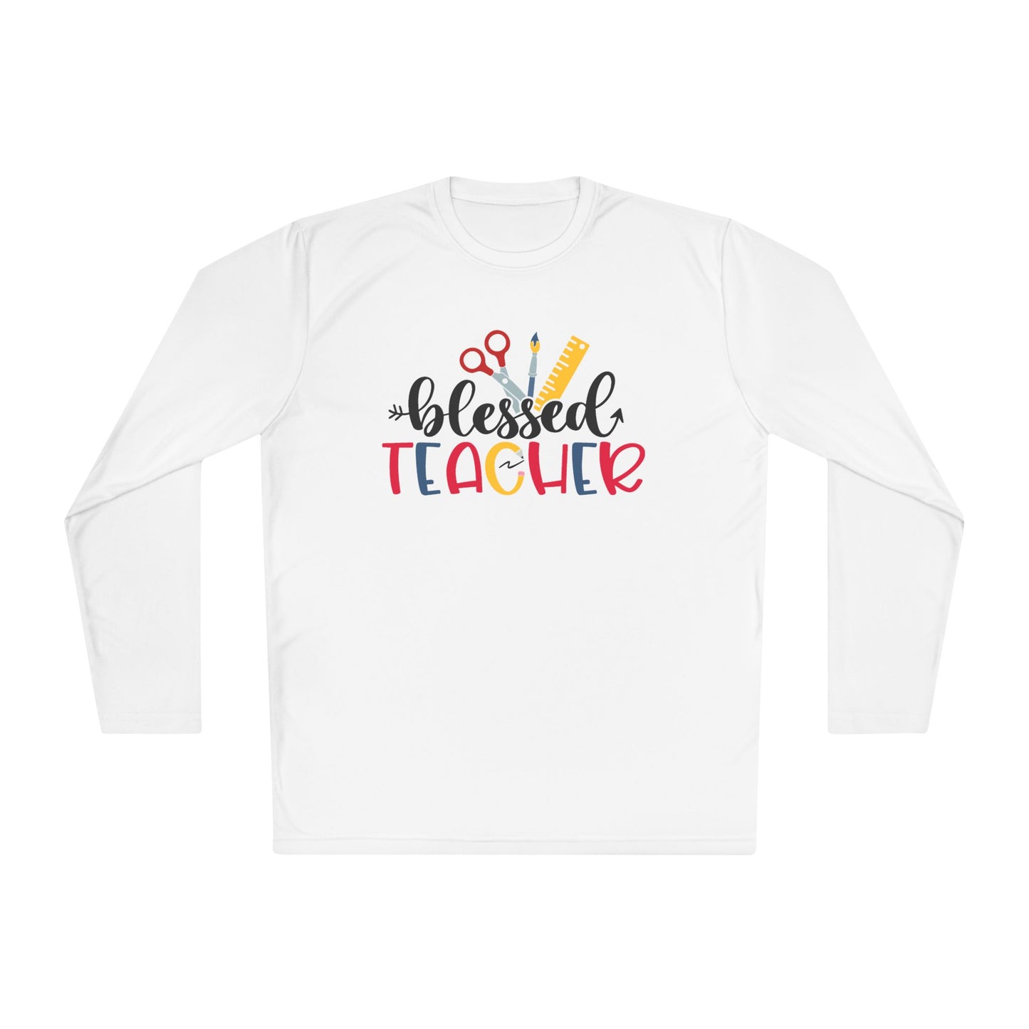 Blessed Teacher Adult Long Sleeve Tee