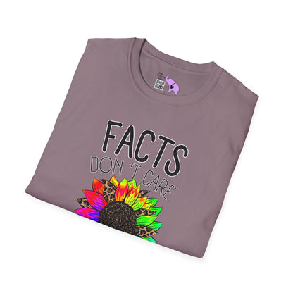 Facts Don't Care About Your Feelings Adult T-shirt