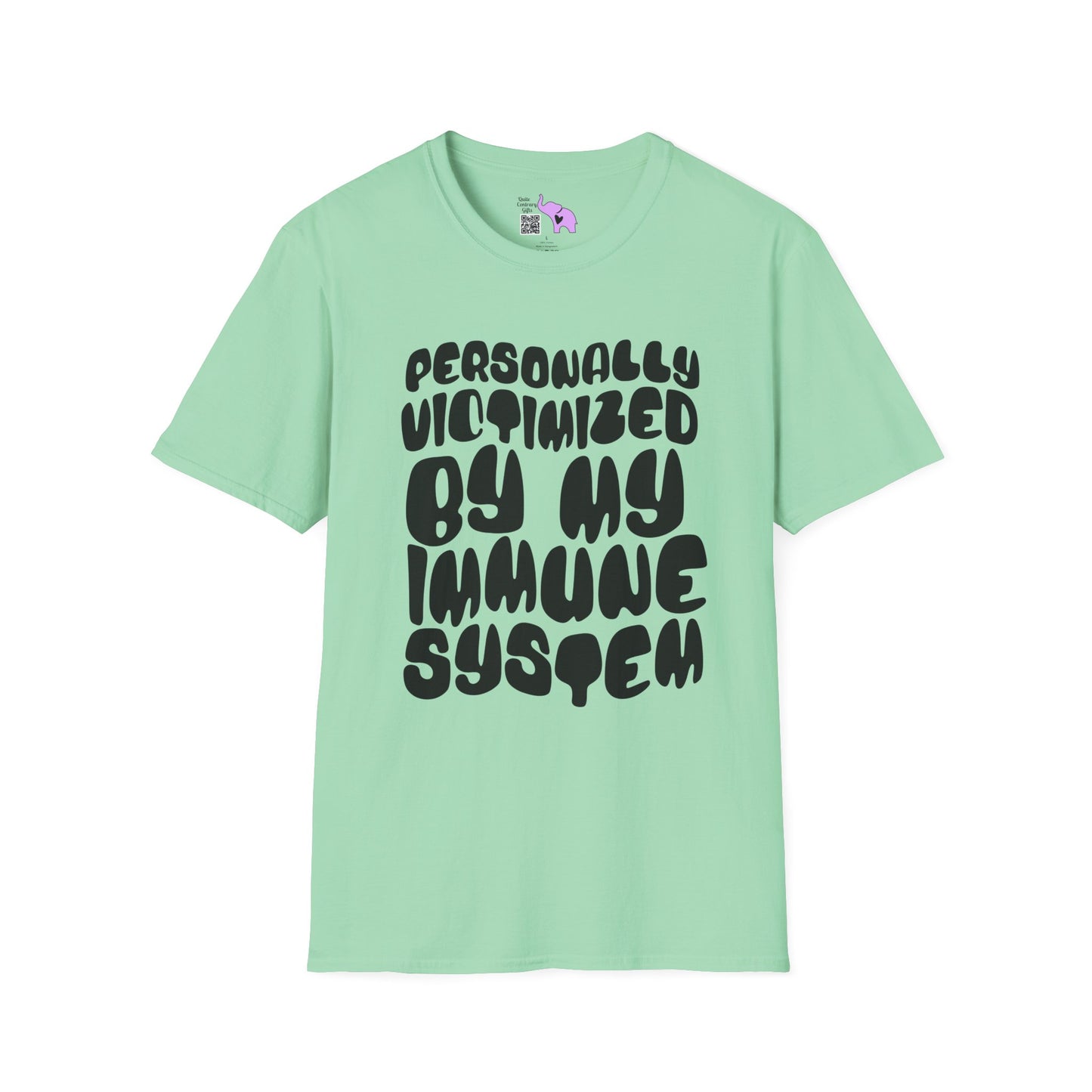 Personally Victimized By My Immune System Adult T-shirt