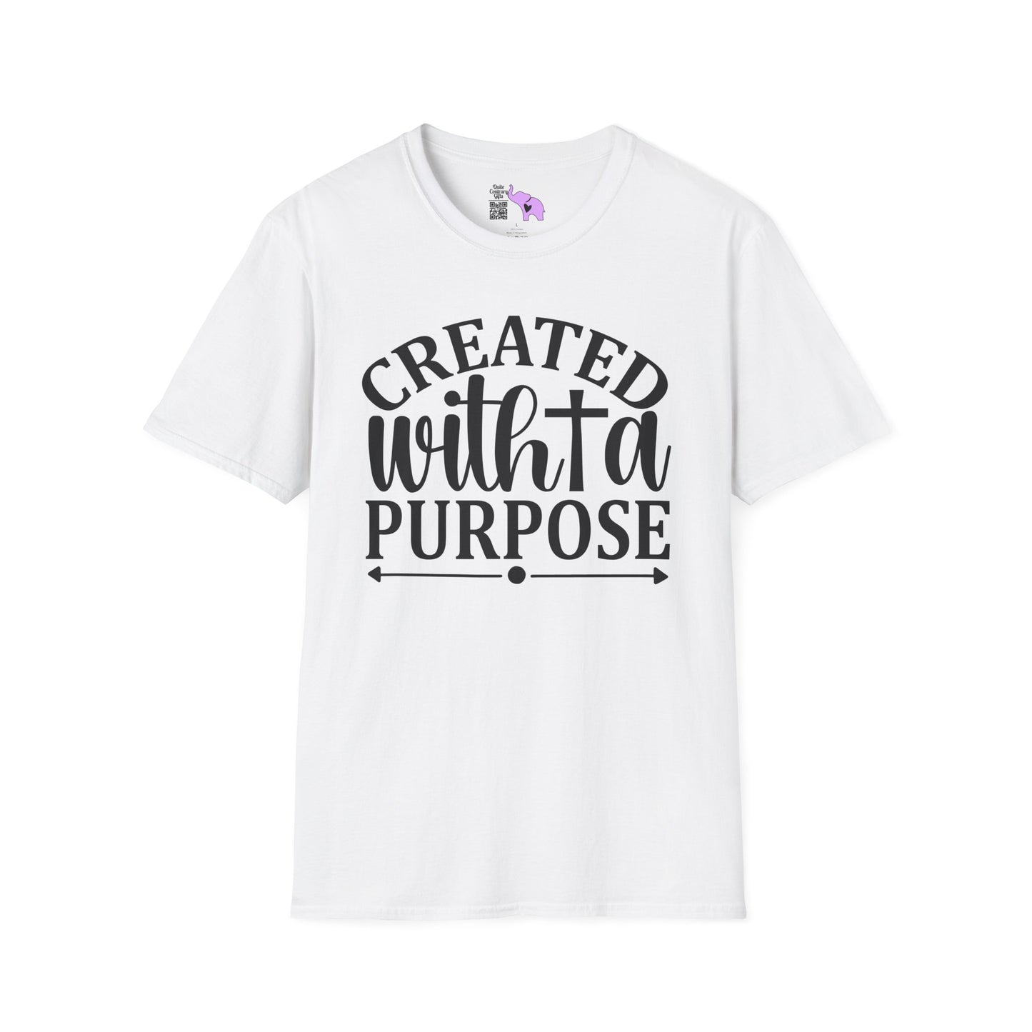 Created With A Purpose (3) Adult T-shirt