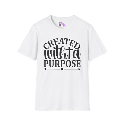 Created With A Purpose (3) Adult T-shirt