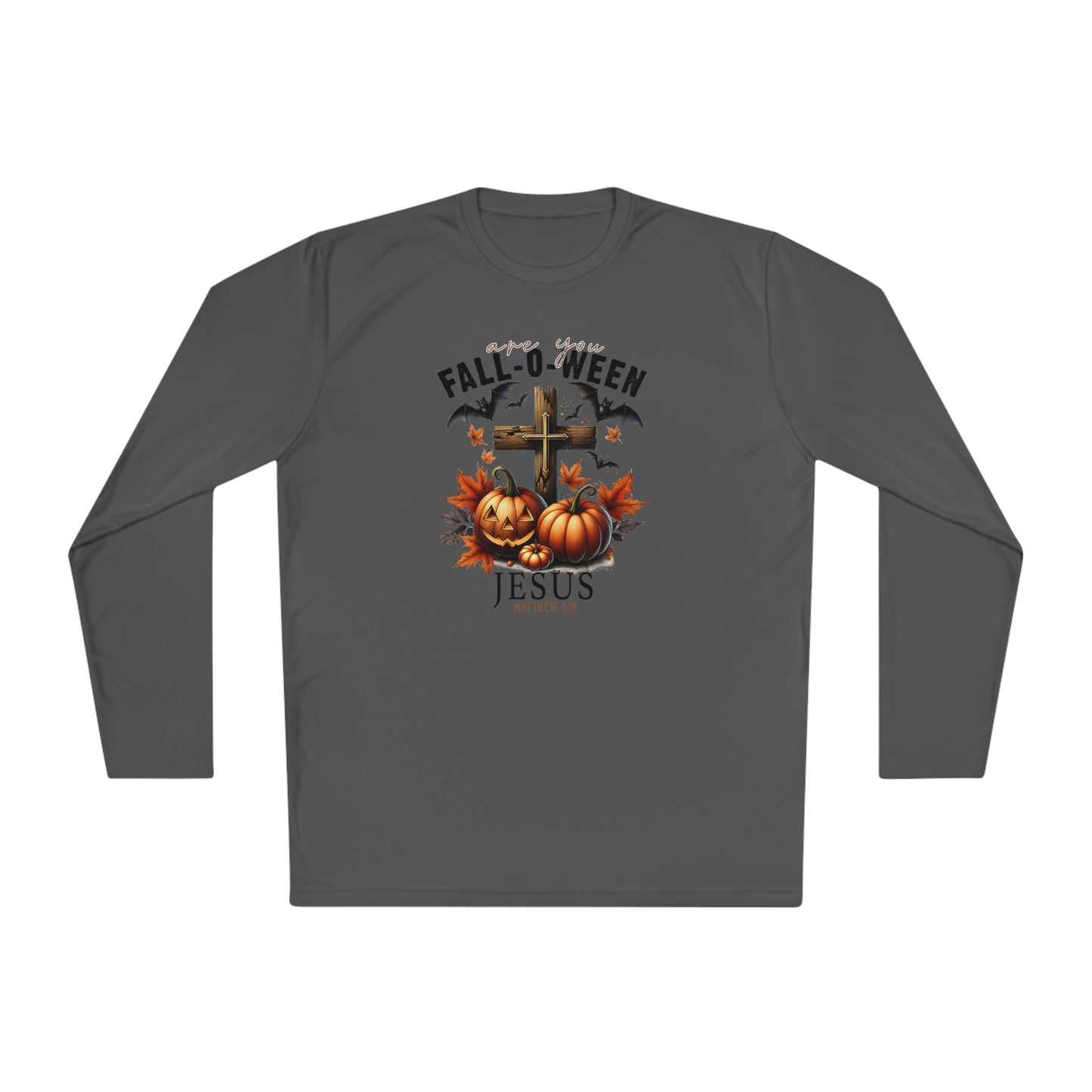 Are You Fall-O-Ween Jesus Lightweight Long Sleeve Tee