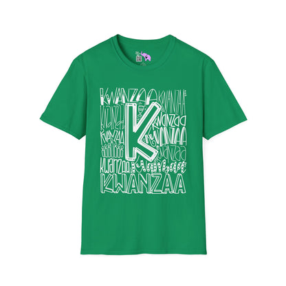 Kwanzaa Wordcloud Adult T-shirt
