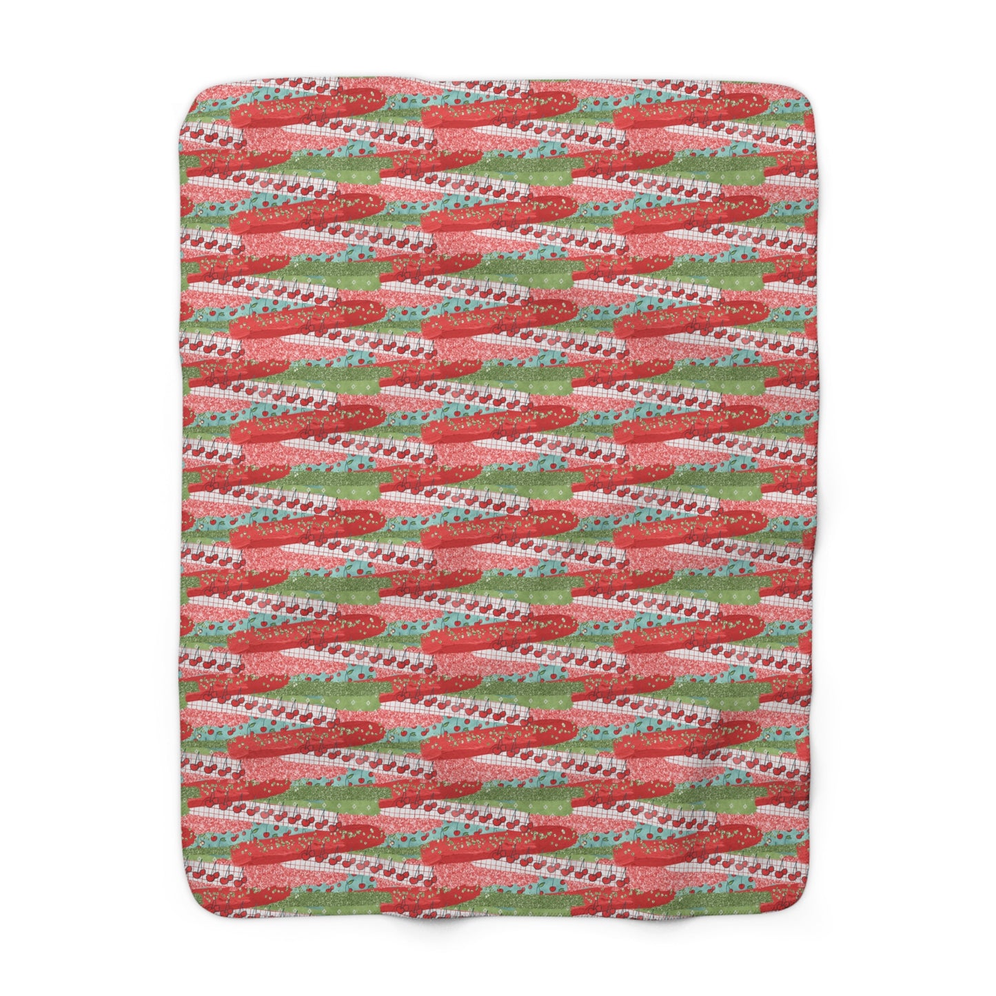 Cherry Lane Fleece Blanket