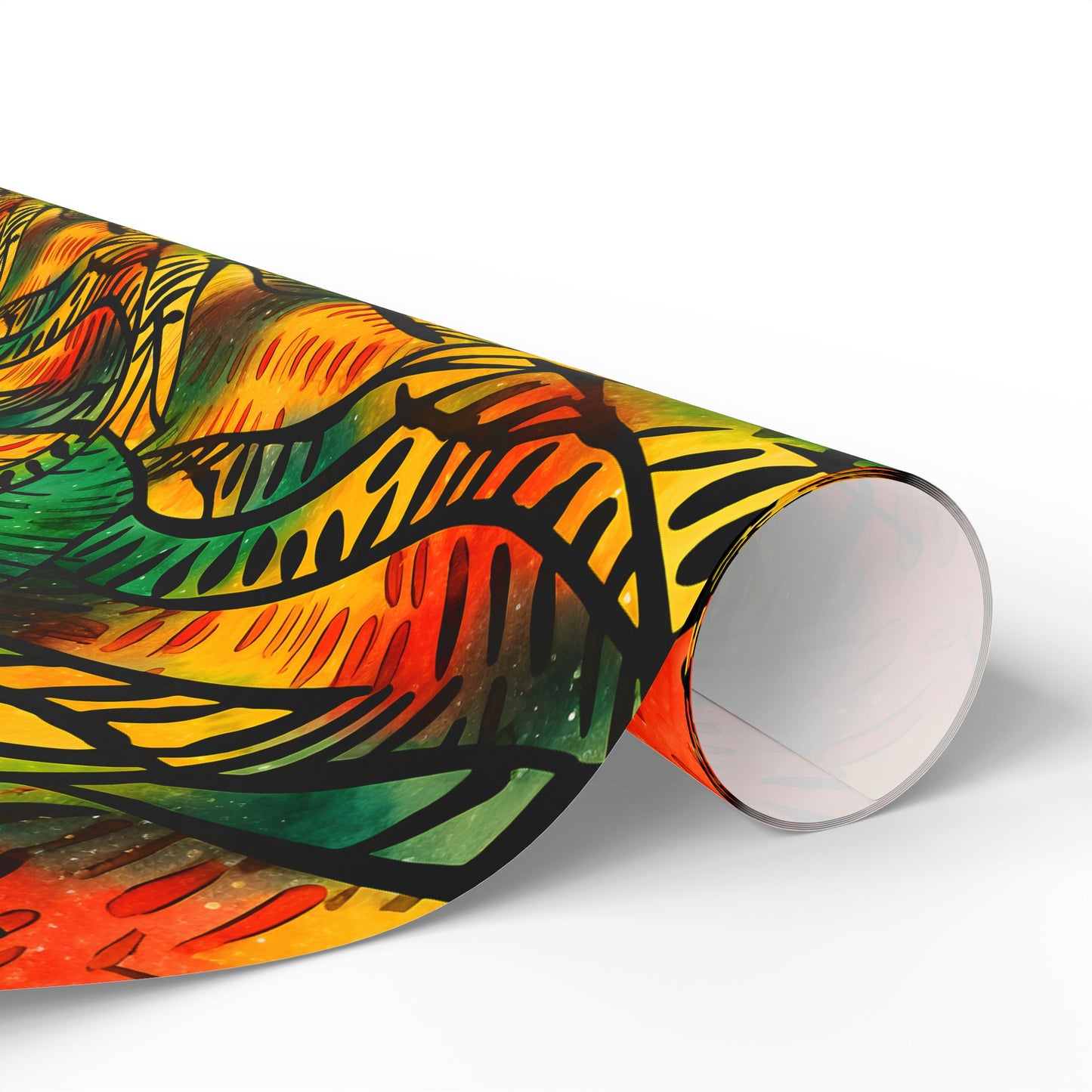 Kuumba Spark Kwanzaa Wrapping Paper