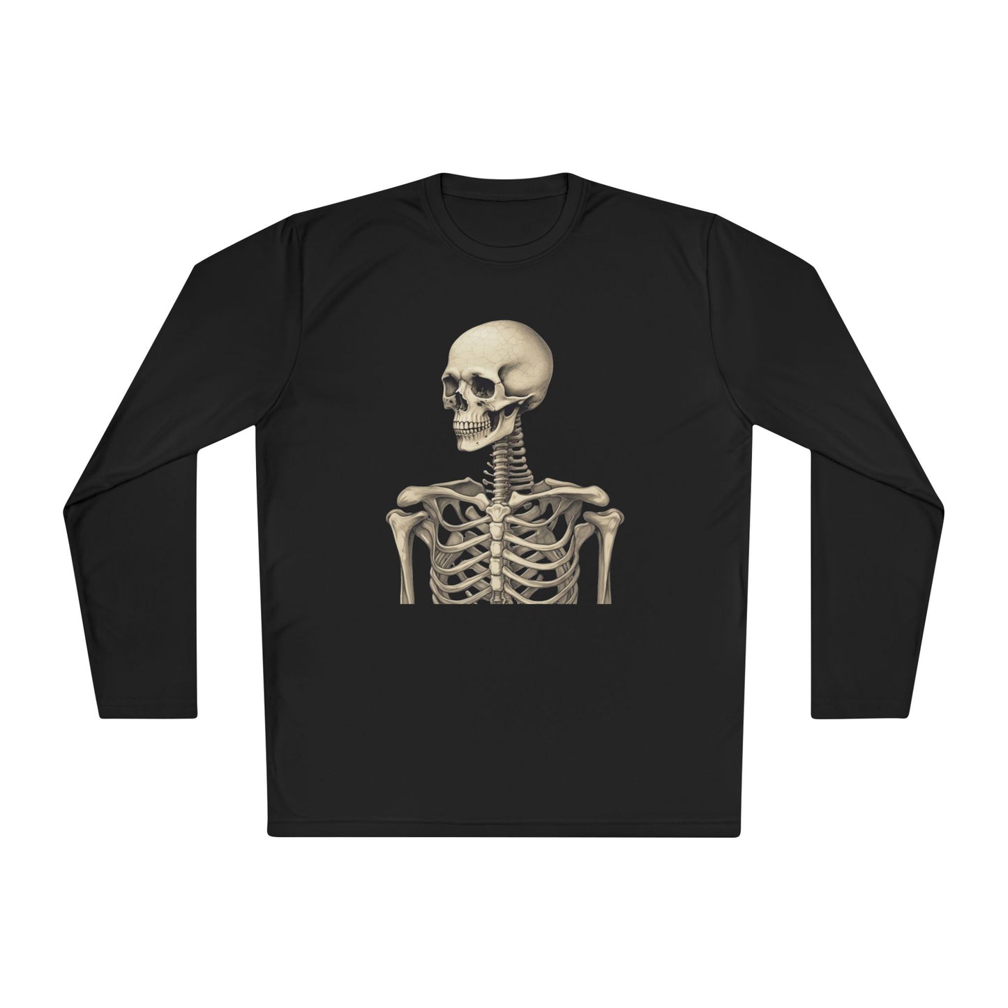 Skeleton Person Adult Long Sleeve Tee