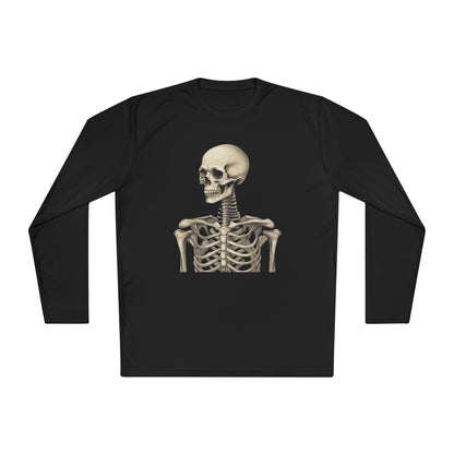 Skeleton Person Adult Long Sleeve Tee