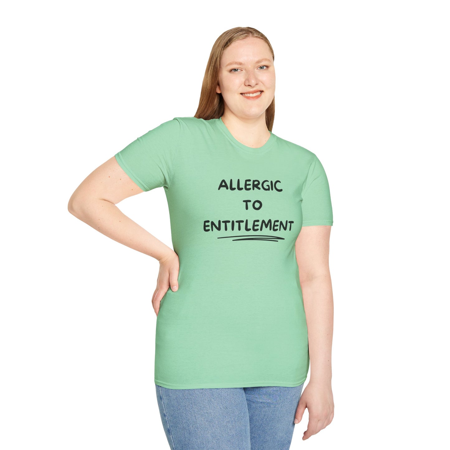 Allergic To Entitlement T-shirt