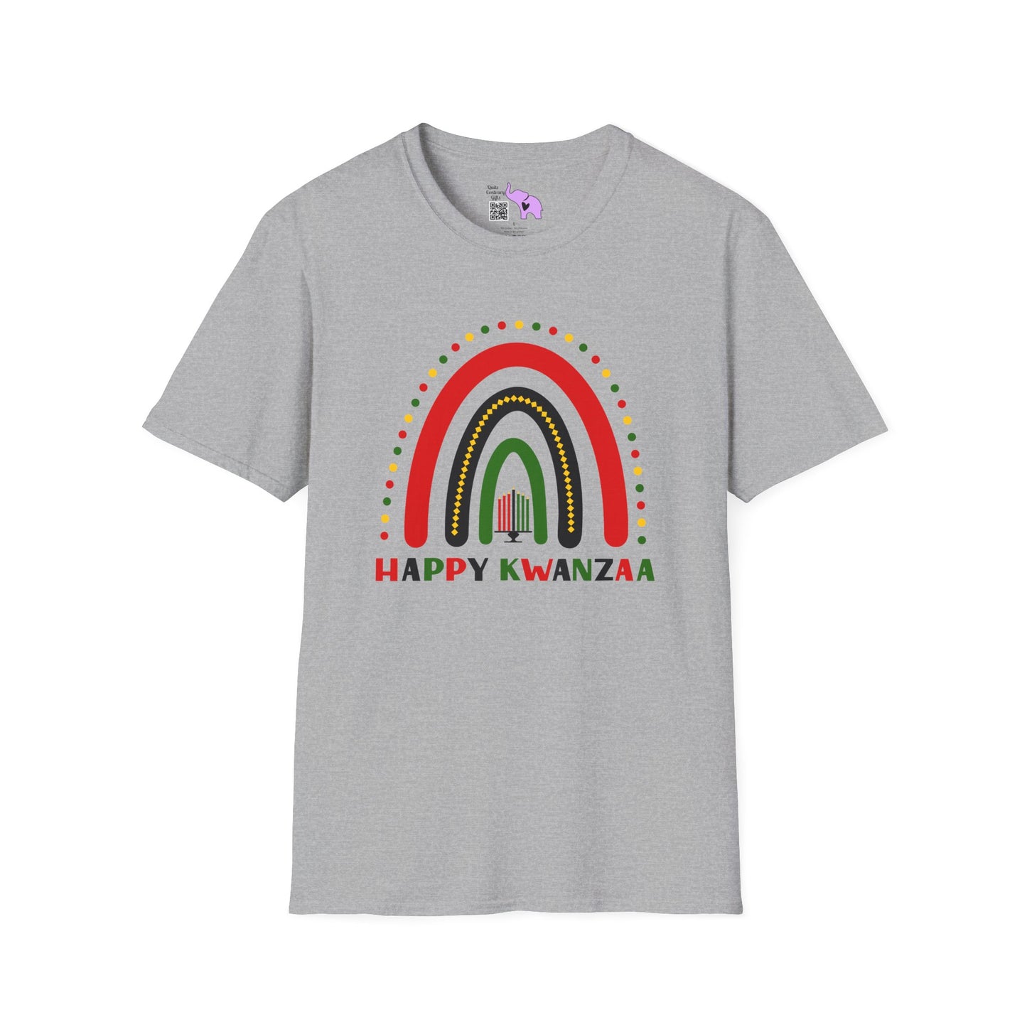 Happy Kwanzaa Arch Adult T-shirt