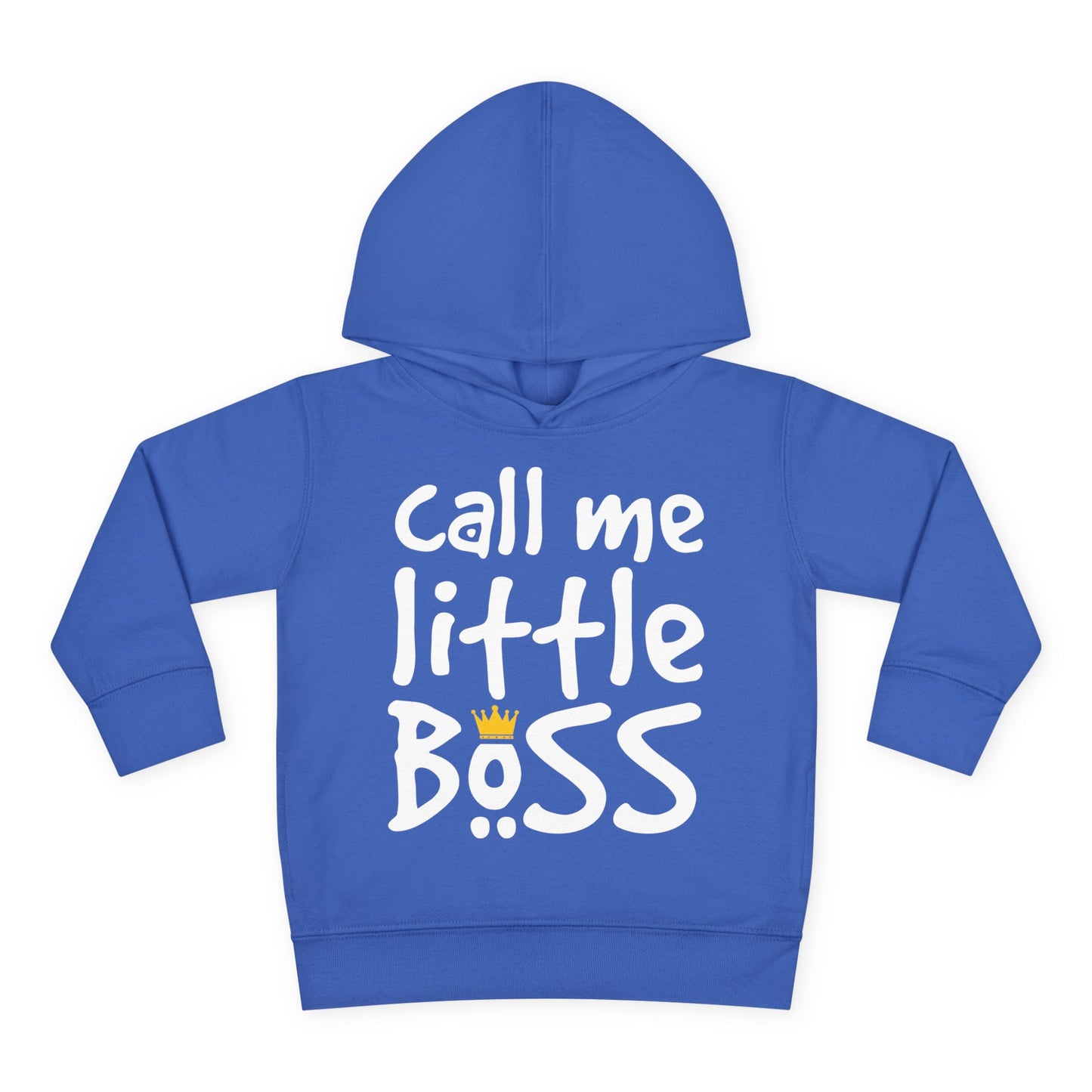 Call Me Little Boss Toddler Hoodie