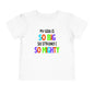 My God is So Big, So Strong, & So Mighty Toddler Tee