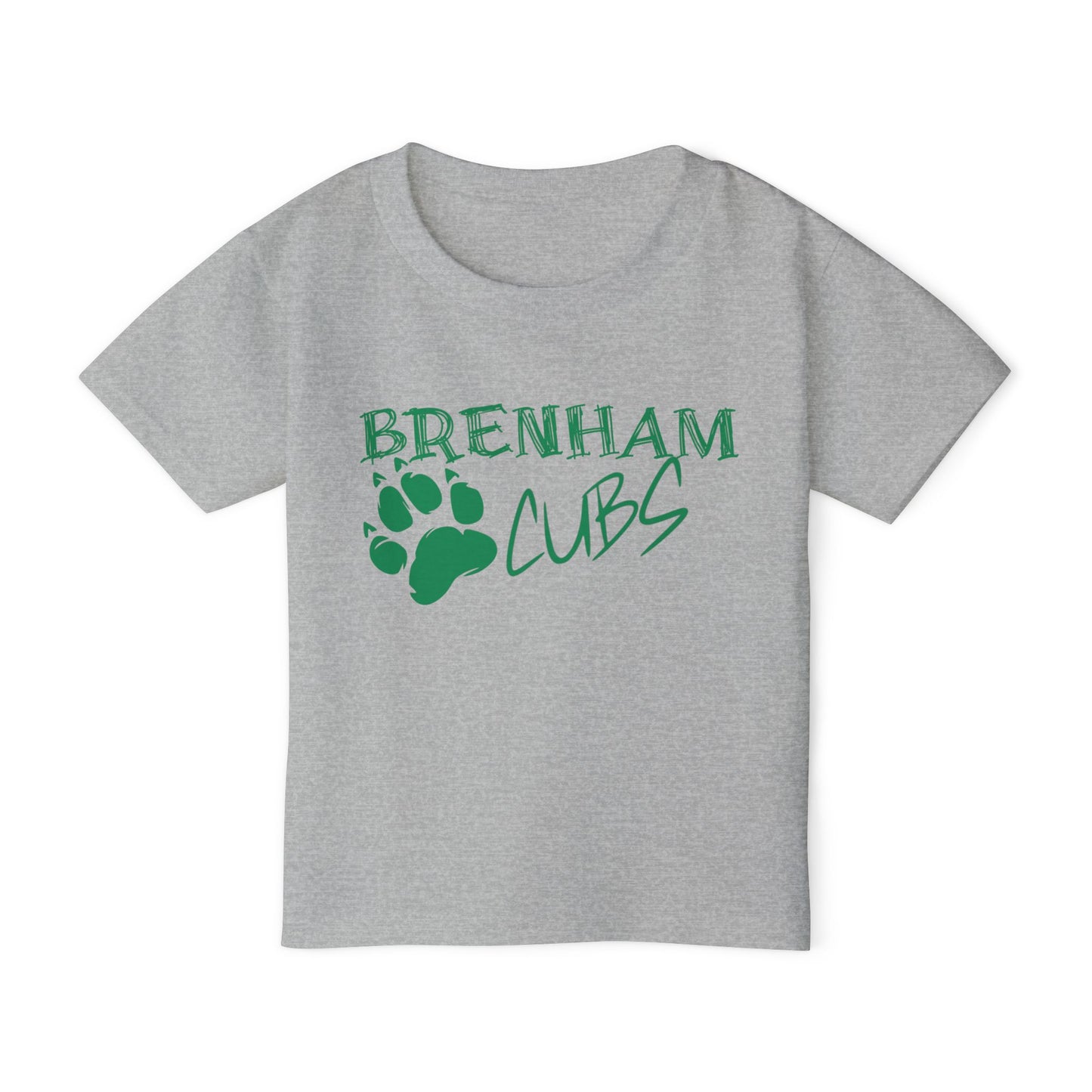 Brenham Cubs w/Claws Heavy Cotton™ Toddler T-shirt