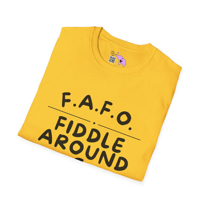 Fiddle Around & Find Out Adult T-shirt