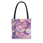 Ethereal Bloomscape Canvas Tote Bag