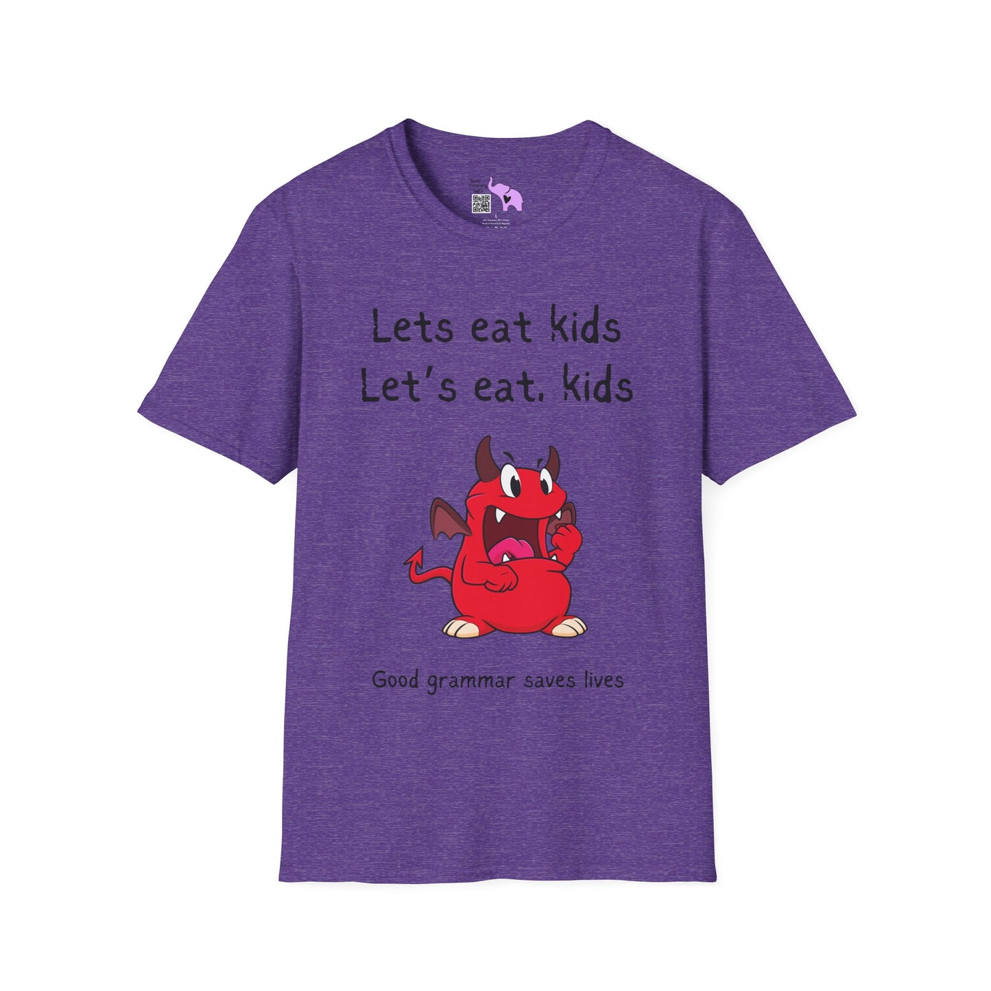 Lets Eat Kids Good Grammar Saves Lives T-shirt