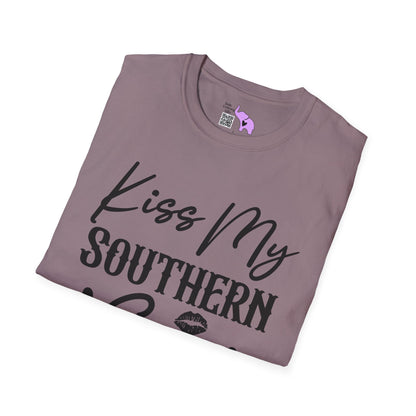 Kiss My Southern Sass Adult T-shirt