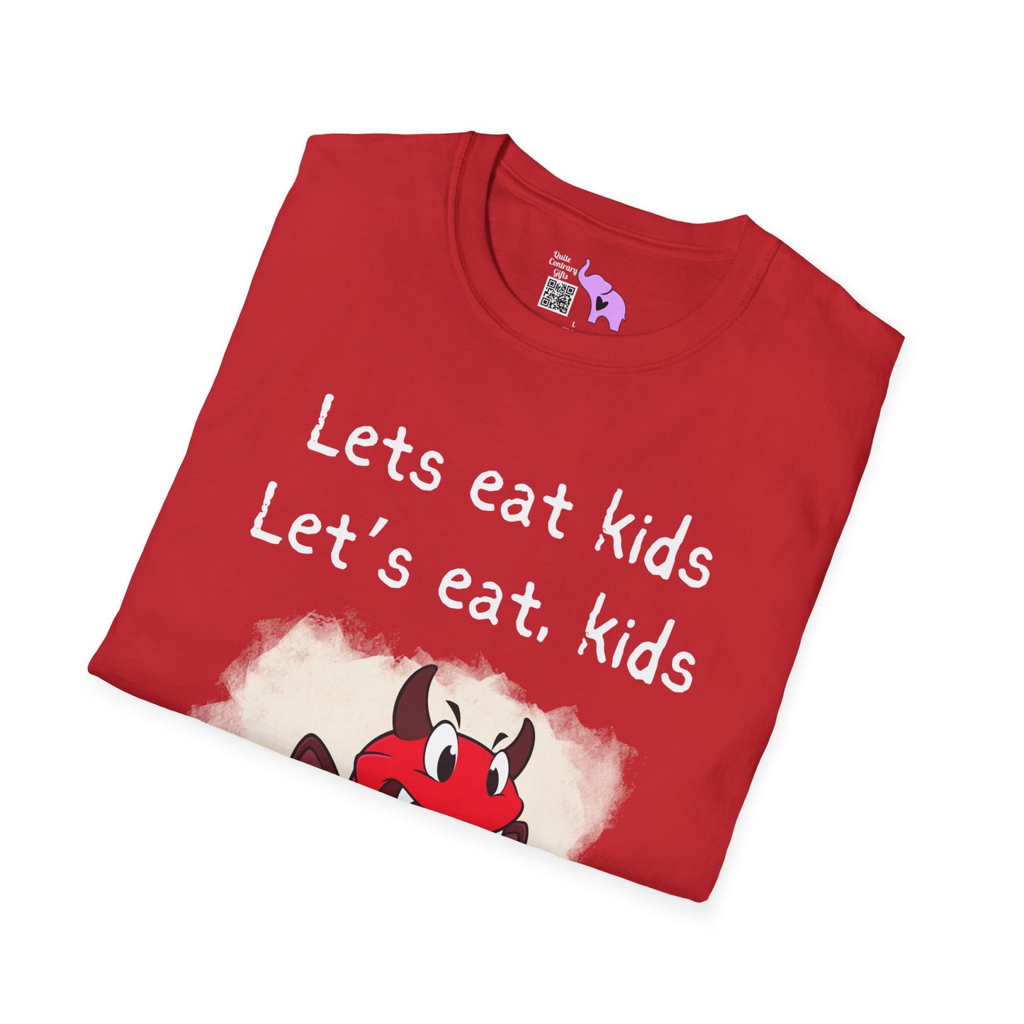 Lets Eat Kids Good Grammar Saves Lives Adult T-shirt