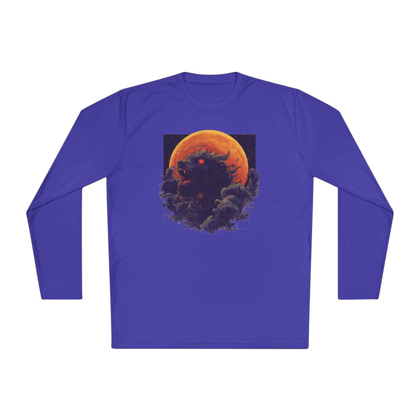 Halloween Monster Adult Long Sleeve Tee