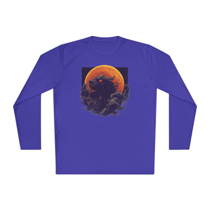 Halloween Monster Adult Long Sleeve Tee